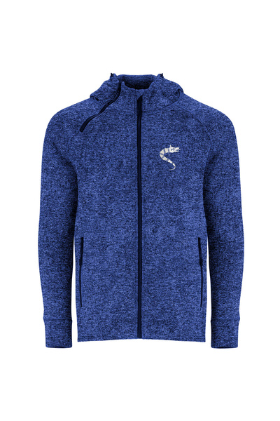 ColorEscu Dacian Wolf jacket, embroidery, blue color CDAC67