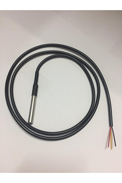 mucize DS18B20 Sıcaklık Sensörü Su Geçirmez Paslanmaz - Arduino İLE UYUMLU