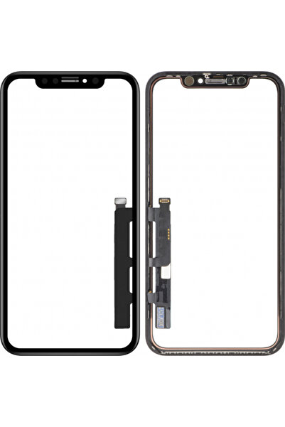 Forward Touchscreen Guard OCA pentru Apple iPhone XR, Versiune IC, Negru