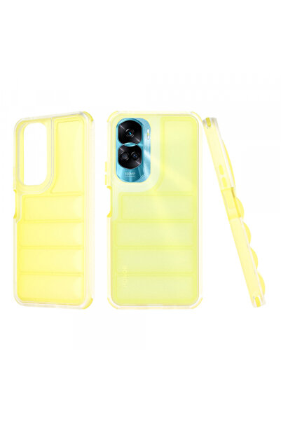 Techsuit Husa pentru Honor 90 Lite, Techsuit, Wave Shield, Galbena