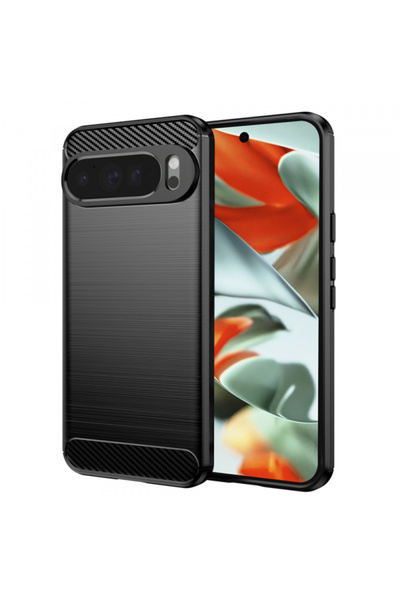 Stef's Cat Husa pentru Google Pixel 9 Pro XL, Stef's Cat, Carbon, Neagra