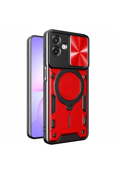 Techsuit Husa pentru Samsung Galaxy A07 4G A075, Techsuit, CamGuard Pro, Rosie