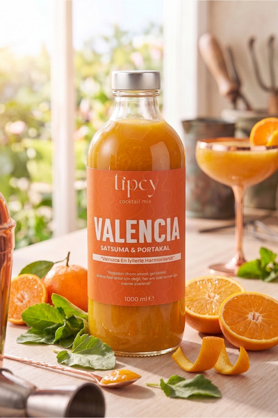 By Tüfekçi Tipcy Cocktail Valencia Mix Satsuma Portakal Donuk Kokteyl ve Mock...