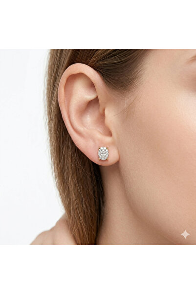 Londia Jewellery 0,60 KARAT MAGİC OVAL KÜPE