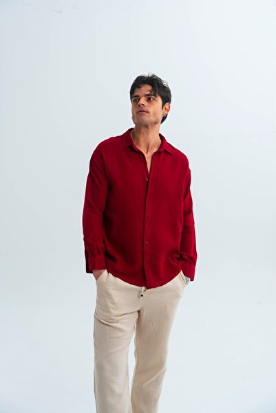 THE OTANTİK Soft Linen Blend - Müslin Gömlek