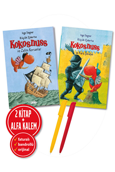 Abm Yayınevi Alpha Pen+ (Ingo Siegner) Little Dragon Kokosnuss and the Black ...