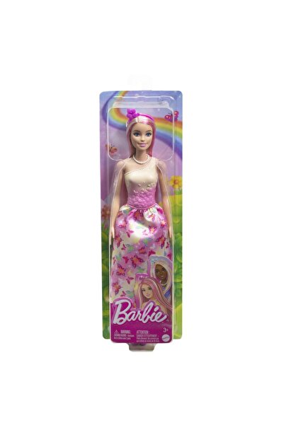 Barbie Κούκλα με ξανθά και ροζ μαλλιά, 32 εκ.
