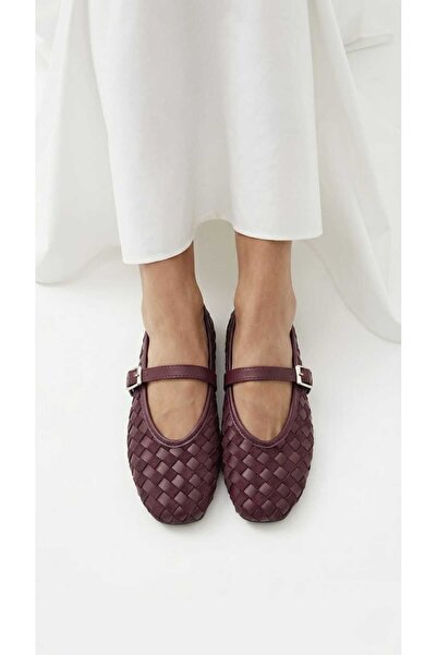 Luvesta Shoes HASIR DESENLİ PREMİUM BABET