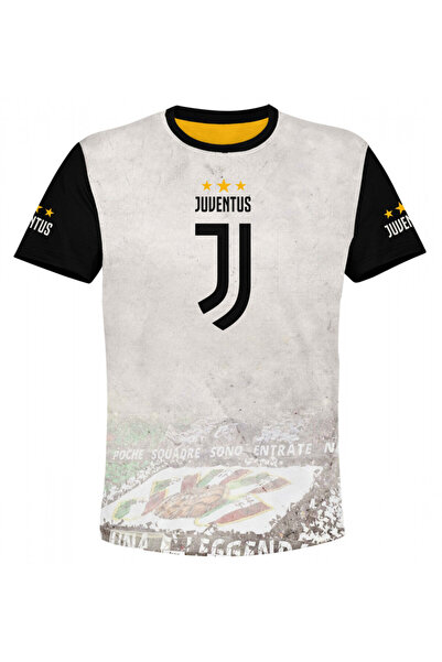 OEM Juventus men's short sleeve multicolor T-shirt S025