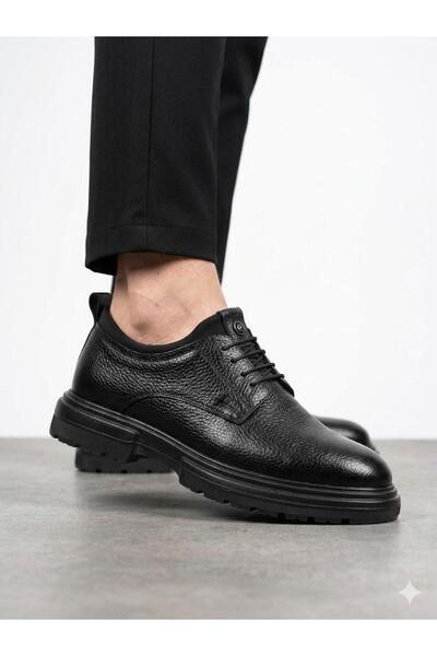 Pierre Cardin Men's genuine leather orthopedic sole classic casual shoes