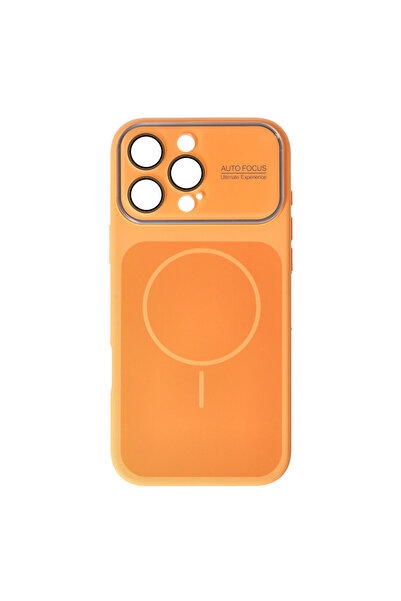 SEP Husa Silicon Magsafe Camera Shield Apple iPhone 17 Pro Max Portocaliu