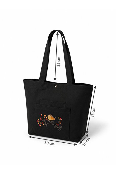 Nexora Collection Pinterest Canvas Fabric Multi-Purpose Picnic Beach Bag Suit...