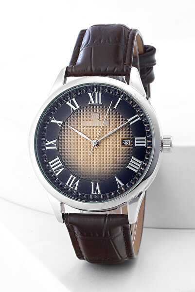 Coliseum CLS112-EKT-04 ERKEK KAYIS TAKVIMLI TEK SAAT