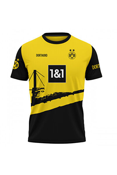 OEM Tricou barbati Borussia Dortmund , maneca scurta multicolor S066