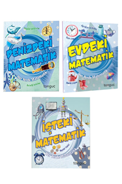 Tonguç Yayınları Her Yerde Matematik Serisi: Denizdeki Matematik+Evdeki Matem...