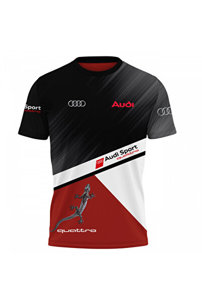 OEM Tricou barbati Audi , maneca scurta multicolor D103