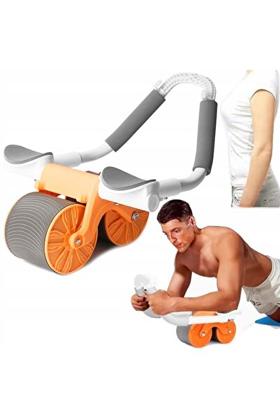 unbranded Dispozitiv antrenament abdomen COREFIT, roată automată antiderapant...