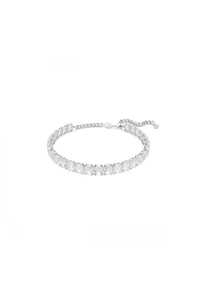 Swarovski Millenia Choker Octagon Cut Beyaz Rodyum Kaplama