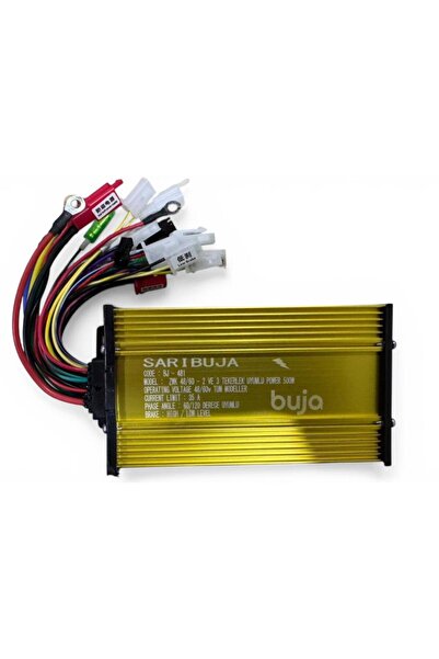 Motobisavm Akıllı Beyin E Bike 48-60 500W Sarı Şimşek