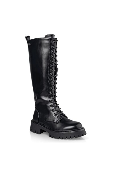 Envie Shoes Γυναικεία Μπότα COMBAT BOOTS E23-22004-34 Μαύρο