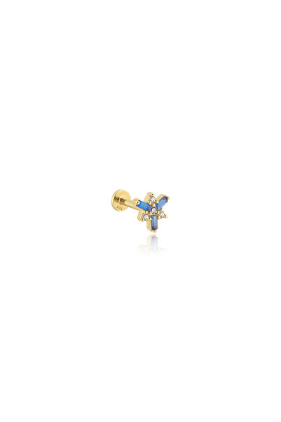 Cherry by Özkonak Mavi Stella Tragus Piercing