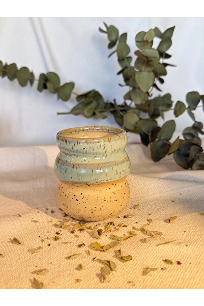 Bodem Ceramic El Yapımı Seramik Espresso Bardağı (Kulpsuz) – Stoneware, Minim...