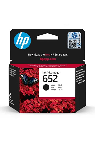 HP 652 Original Ink Advantage Cartridge, Black