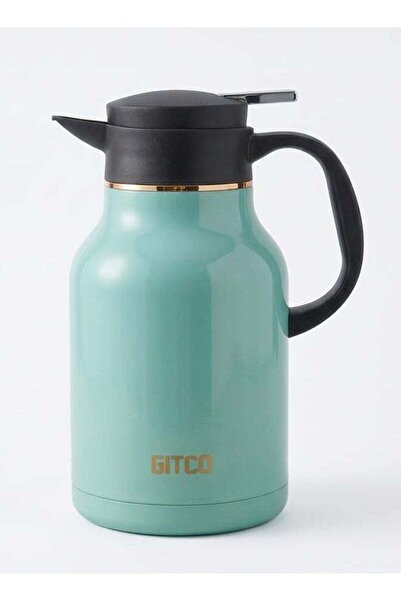 GITCO Stainless Steel Vacuum Insulated Flask 1.7L, Double Wall Thermal Bevera...