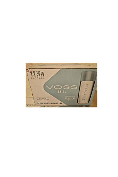 voss مياه آرتزيان الطبيعية المعاد تدويرها من البولي إيثيلين تيرفثالات (PET) 1...