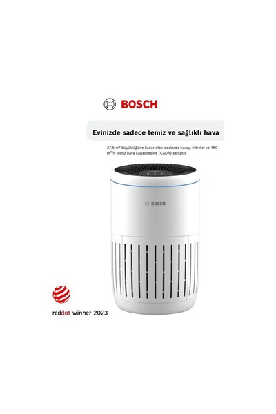 Bosch Etkili Sessiz Modlu Akıllı Sensörlü Evcil Hayvan Tüyü Toz ve Virüs Gide...
