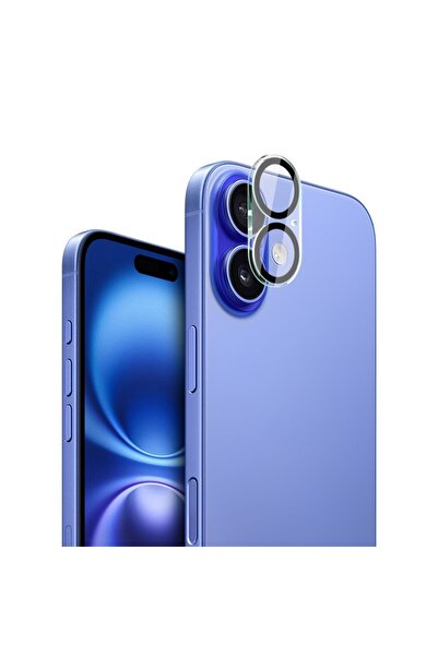 İmak Apple iPhone 17 Τζαμάκι για Κάμερα Black Circle Design