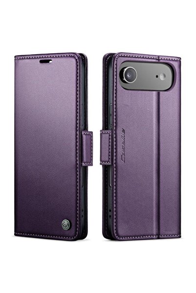Caseme 023 Luminus Θήκη Πορτοφόλι Purple (Apple iPhone Air)