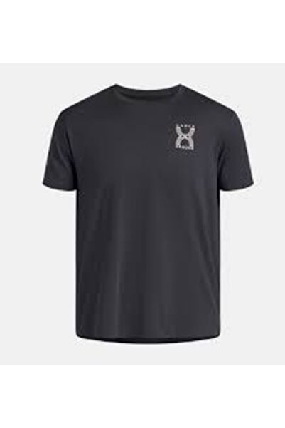 Under Armour 1389823-016 UA RUN 96 KRATKI RUKAV Okrugli izrez Pripijena Štamp...