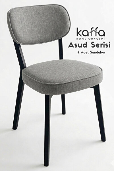 Kaffahome Asud , Modern Mutfak Sandalyesi, Yemek Odası Sandalyesi, Bahçe, Kaf...