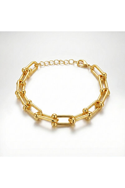 PerleJewelry Link Gold Bracelet
