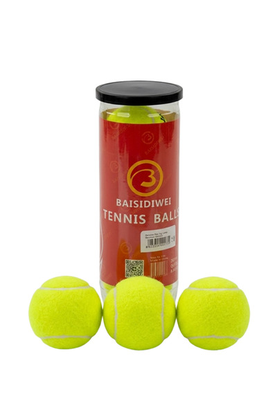 silky glows 3-Piece Premium Tennis Ball Set - Durable and High-Quality - Idea...
