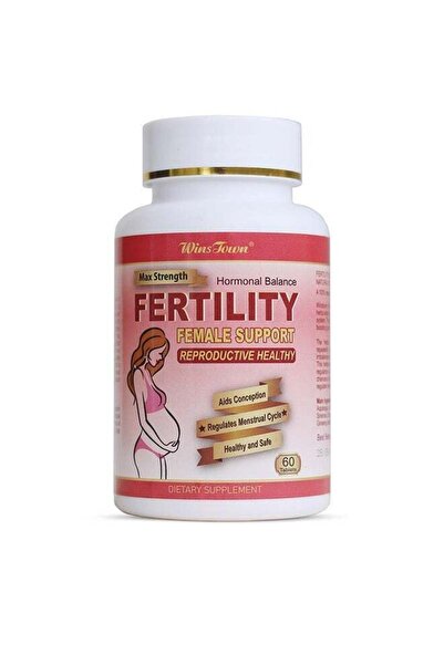 Wins Town Fertility Tablet for Women with Prenatal Vitamins, Female Fertility...