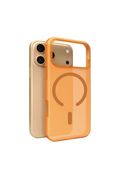 Puro Θήκη MagSafe Daylight για iPhone 17 Pro Max, Διαφανής/Πορτοκαλί