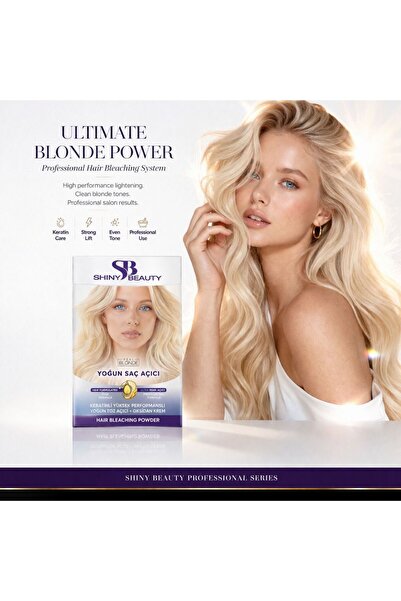 ShinyBeauty Saç Renk Açıcı Oksidan Krem Içeren Profesyonel Set