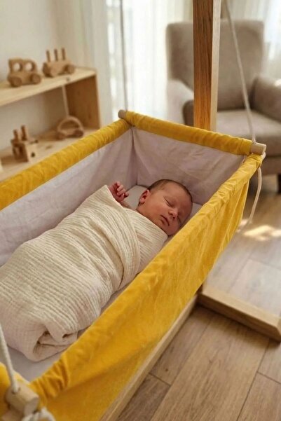 Svava Ergonomik Hamak Beşik – Doğal Sallanan Çingene Beşiği
