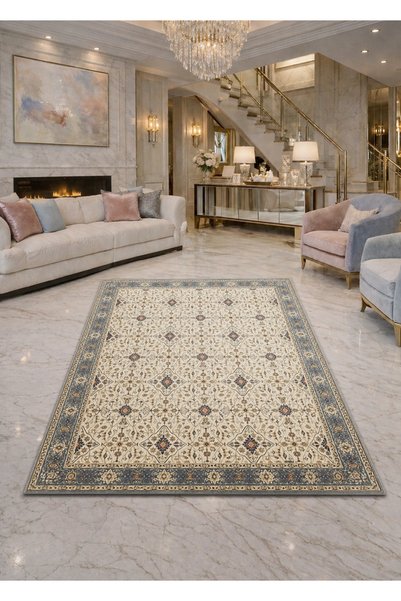 Rugs Modern Halı Sdt Traditional Patterned Modern Woven Base Decorative Carpe...