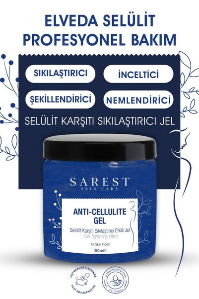 Sarest skincare Firming*1Slimming*Recovering Body Gel That Helps Eliminate Cellulite & Stretch Marks 250 ml