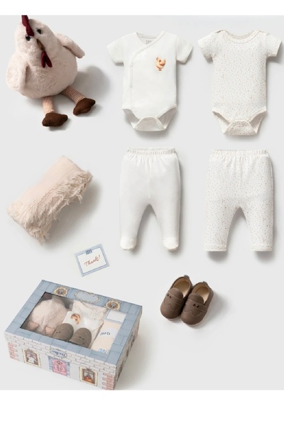 Cherub Baby مجموعة هدايا للأطفال من الجنسين مع ألعاب قطيفة، مجموعة هدايا للأط...