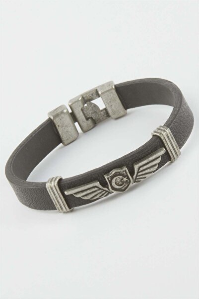 NY JOY Moon Star Faux Leather Bracelet