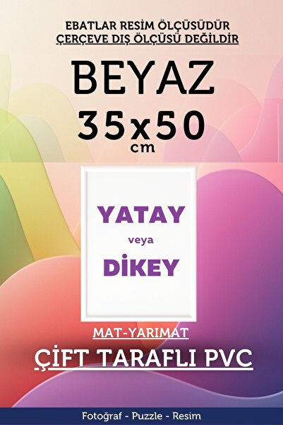 Atlas Sanat Galerisi 22mm-35x50 Cm Mat Pvc Li Camsız Fotoğraf 500 Parça Puzzl...