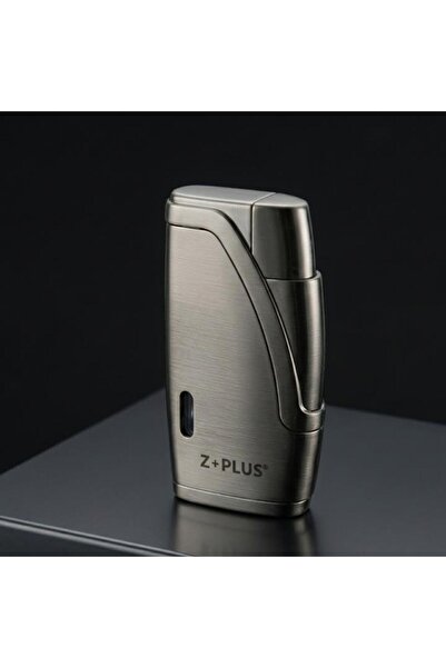 Z PLUS Z-plus Çift Torch Pürmüz Gunmetal Puro Çakmağı