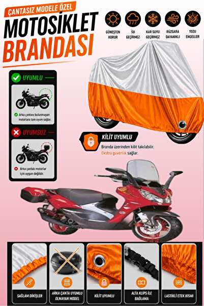 Cemku Twin Top Gray - Bottom Orange Steel Engine Martian 150 Compatible Engin...