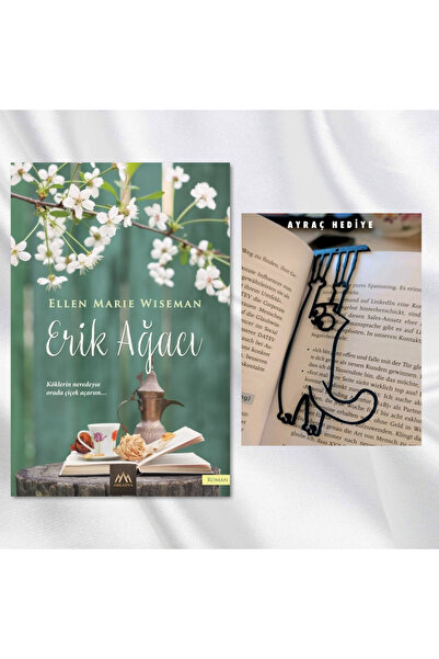 Arkadya Yayınları ERİK AĞACI / SALLANAN KEDİ FİGÜRLÜ KİTAP AYRACI HEDİYE