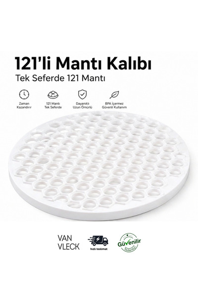 VAN VLECK 121 Compartment Ravioli Mold – Practical Ravioli Making Tool, Multi...