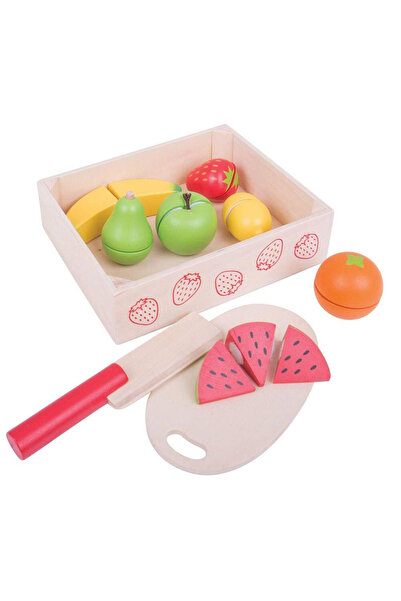 BIGJIGS Toys Sliced fruit set